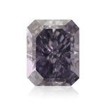 0,08 Karat Fancy Violet Gray Radiant Diamant (VS2) GIA