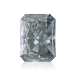 0.08 Carat Fancy Grayish Blue Radiant Diamond (SI1) GIA