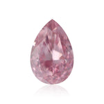 Diamante a pera Fancy Intense Purplish Pink da 0,17 carati SI1 GIA
