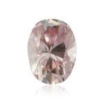 0.18 Carat Fancy Intense Pink Oval Diamond SI2 GIA