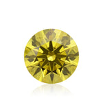 Diamante Giallo Fancy Vivid rotondo da 0,20 carati SI1 GIA