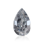 0.21 Carat Fancy Blue Pear Diamond SI2 GIA