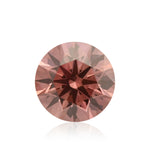 0,22 Karat Fancy Deep Brownish Orangy Pink runder Diamant VS1 GIA