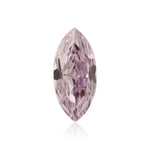 Diamante Marquise Viola Rosato Intenso Fantasia 0,25 Carati VS2 GIA