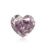 0.25 Karat Fancy Intense Pinkish Purple Herz-Diamant VS2 GIA