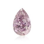 Diamante a pera Fancy Rosa Porpora 0.25 carati SI1 GIA