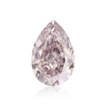 0.30 Carat Fancy Light Purplish Pink Pear Diamond SI1 GIA