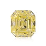 0.30 Carat Fancy Yellow Asscher Diamond (VS2)