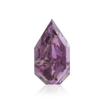 0.30 Carat Fancy Deep Pink Purple Pear Diamond SI1 GIA