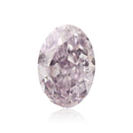 ألماسة بيضاوية Fancy Light Purplish Pink بوزن 0.31 قيراط VS2 GIA