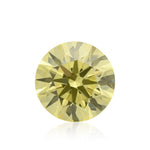 0,33 Karat Fancy Intense Yellow runder Diamant VS1 GIA