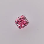 0.37 Carat Fancy Vivid Purplish Pink Cushion Diamond SI2 ARGYLE & GIA