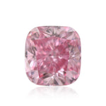 0.37 Carat Fancy Vivid Purplish Pink Cushion Diamond SI2 ARGYLE & GIA