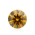 0.39 Karat Fancy Deep Brownish Yellowish Orange runder Diamant SI2 GIA