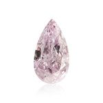 ألماسة كمثرية 0.46 قيراط Fancy Light Purplish Pink VS2 GIA