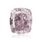 0.50 Carat Fancy Light Purplish Pink Cushion Diamond SI1 GIA