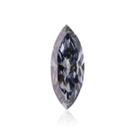 ألماسة ماركيز 0.50 قيراط Fancy Dark Blue Gray SI1 GIA