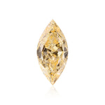 0.50 Carat Fancy Orange Yellow Marquise Diamond VS2 GIA