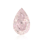 ماسة على شكل كمثرى بلون وردي مائل إلى البنفسجي الفاتح، 0.51 قيراط، درجة نقاء VS1، معتمد من GIA