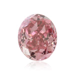 0.52 Carat Fancy Vivid Pink Oval Diamond VS2 ARGYLE & GIA