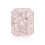 0.53 قيراط، ألماس بني فاتح مائل للوردي، قطع راديانت، درجة نقاء VVS2، شهادة GIA