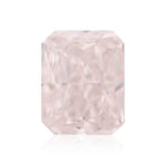 Diamante Radiant Marrone Chiaro Rosa da 0,53 carati VVS2 GIA