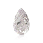 0.54 Carat Fancy Light Purplish Pink Pear Diamond SI2 GIA