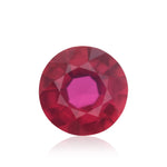 0.56 Carat Red MOZAMBIQUE Round Ruby