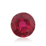 0.56 Carat Red MOZAMBIQUE Round Ruby