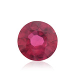 0.60 Carat Red MOZAMBIQUE Round Ruby