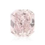 0.65 Carat Very Light Pink Radiant Diamond VS1 GIA