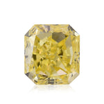 0.67 Carat Fancy Intense Yellow Radiant Diamond (SI1)
