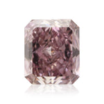 0.69 Carat Fancy Brown Pink Radiant Diamond VS1 GIA