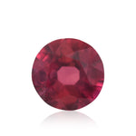 0,69 Karat roter, runder MOZAMBIQUE-Rubin