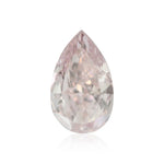 0.71 Carat Fancy Pink Pear Diamond VS2 GIA