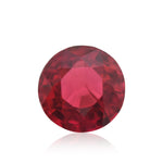 0.72 Carat Red MOZAMBIQUE Round Ruby