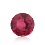 0.72 Carat Red MOZAMBIQUE Round Ruby