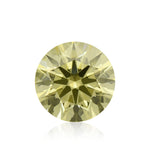 Diamante tondo giallo elegante da 0,75 carati IF GIA