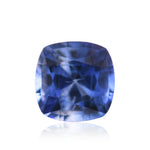 0,76 Karat Blauer SRI LANKA Kissenschliff Saphir