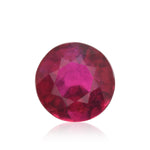 0.82 Carat Red MOZAMBIQUE Round Ruby