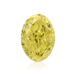 0,83 Karat Fancy Intense Yellow Oval Diamant VVS1 GIA