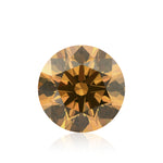 0.85 Karat Fancy Yellow Brown runder Diamant VS2 GIA