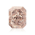 Diamante Radiant Fancy Brownish Pink da 1,00 carati, VVS2 GIA