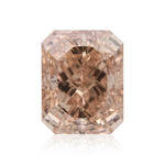 1.01 Carat Fancy Brown Pink Radiant Diamond VS1 GIA