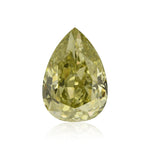 1,01 Karat Fancy Gräulich-Grünlich-Gelber Tropfenförmiger Diamant SI2 GIA