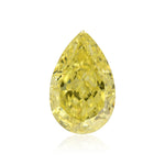 1.01 carati diamante giallo intenso fantasia a pera VS2 GIA