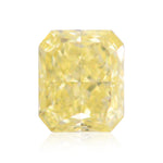 1.01 Carat Fancy Intense Yellow Radiant Diamond VS2 GIA