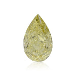 1.01 Carat Fancy Intense Yellow Pear Diamond VVS2 GIA