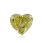 1.01 Carat Fancy Intense Yellow Heart Diamond VVS1 GIA