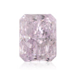 1,01 Karat Fancy Light Purplish Pink Radiant Diamant SI2 GIA